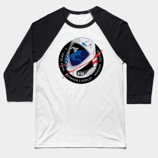 Crew Dragon Spacecraft Baseball T-Shirt